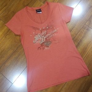 Harley Davidson V-neck Small